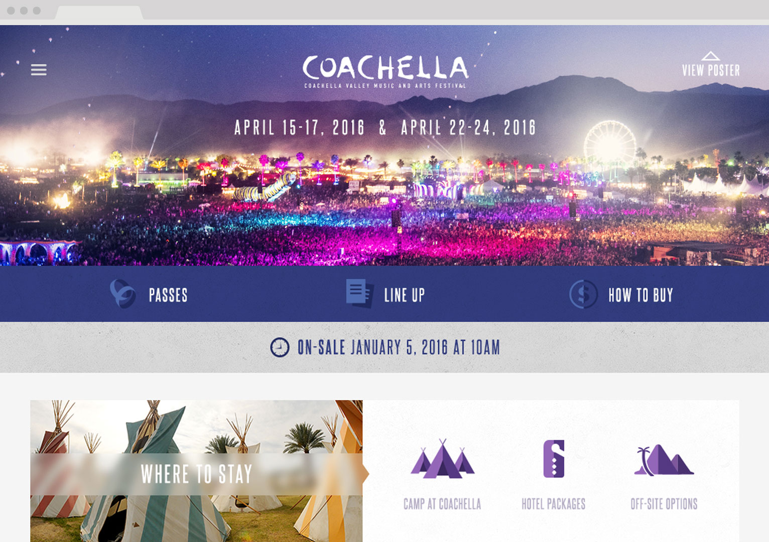 Coachella.com / 2016