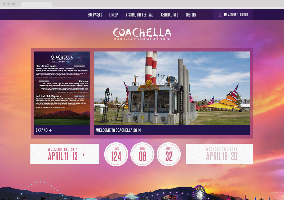 Coachella.com - Year Three
